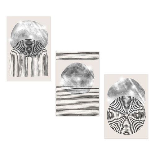 Set quadri moderni poster - set,