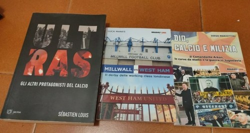 Lotto libri tematica ultras - libri,