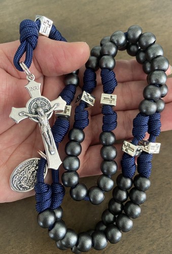 Rosario san michele paracord - rosario,