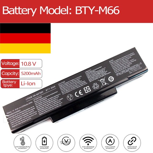 Bty m66 batteria - per, msi