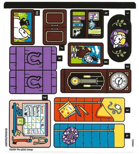 Lego foglio adesivo 42654 - foglio,