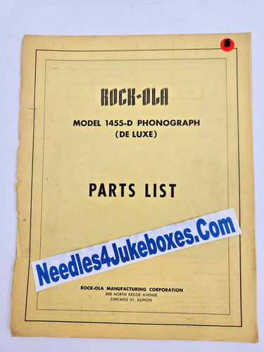 Manuale ricambi originale