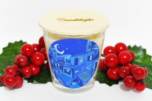 Candela cera soia - candela, in