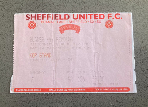 Sheffield united lettura - sheffield, v
