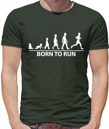 Born run maglietta uomo - born, to