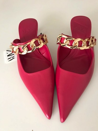Nuove scarpe gattino zara rosa - scarpe,