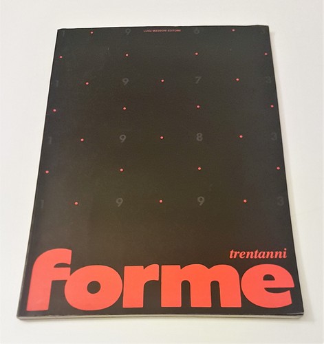 Rivista forme trentanni - rivista, "forme"