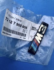 Logo BMW M3 M Griglie Laterali Alette E46 Badge Originale 72127900605 OEM