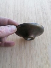 Coppetta Coppa Base Antica Per Lampadari Portalampada In Ottone Pieno Liscio