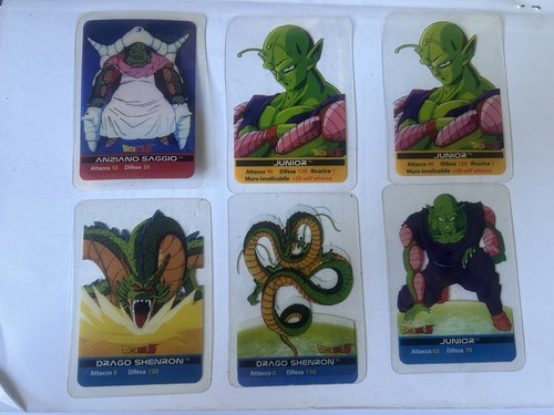 Lotto lamincards dragon ball - 6,