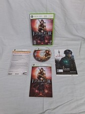 Fable II (Fable 2) Xbox 360 gioco completo con manuale CIB testato Microsoft