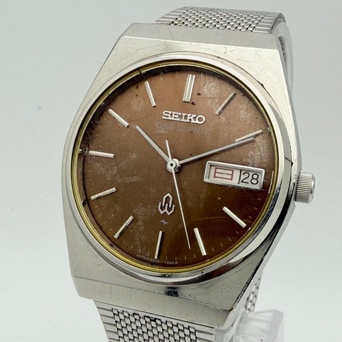 Seiko king quartz 5856 7020 - seiko,
