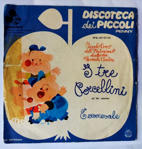 Disco vinile giri piccolo - 45,
