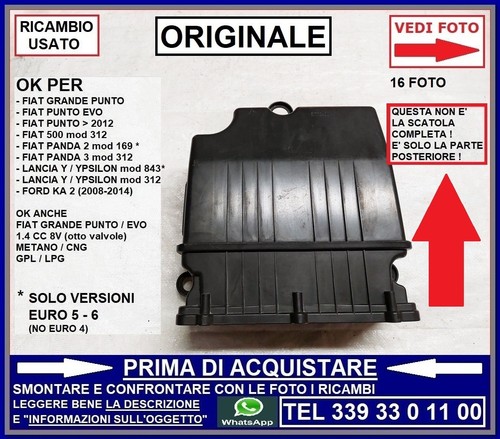 Scatola filtro aria - scatola,