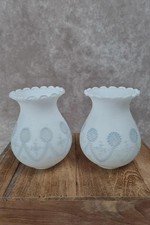 Paire de tulipes anciennes en
