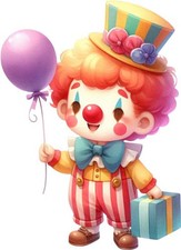 Adesivo colorato simpatico