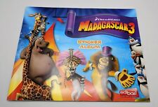 Madagascar 3 Edibas collection album completo