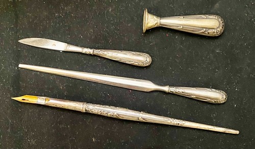 Set scrivania vintage - set,