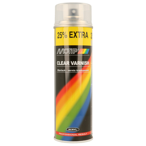 Vernis transparent mat 500ml - transparent,