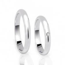 Coppia di fedine bombate  in