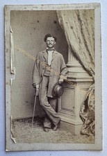 orig. CDV foto fotografia uomo