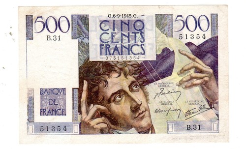 France billet 500 francs - france,