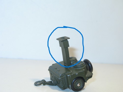 Dinky toys 823 cheminée metal - dinky,