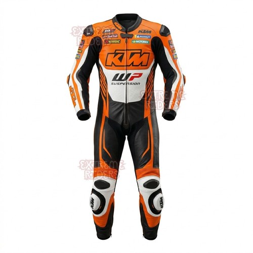 Ktm tuta moto uomo biker - tuta, pelle
