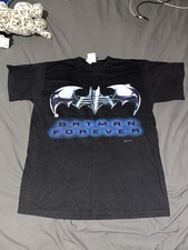 Maglietta promozionale Batman Forever 1995 L DC Comics vintage