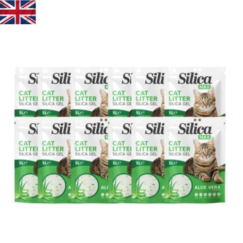 Cristalli lettiera gatti aloe