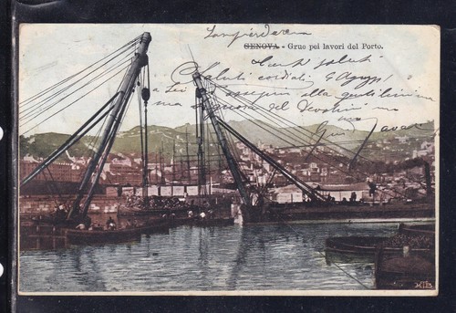 Cartolina genova sampierdarena - cartolina,