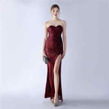Vestito abito elegante lungo - abito,