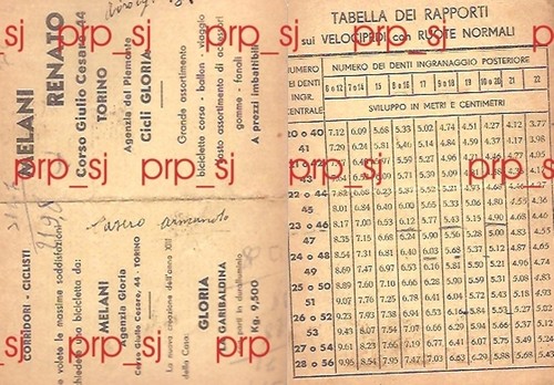 Ciclismo bicicletta 1934 - ciclismo,