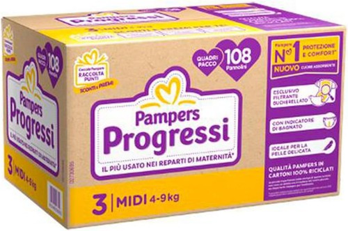 Pampers progressi midi - pampers,