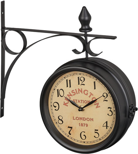 Orologio parete bifacciale - parete,