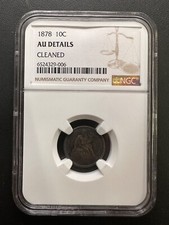 1878 10C seduto Liberty Dime