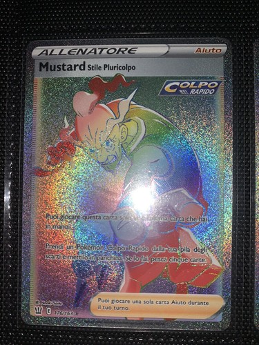 Pokémon carta mustard stili - carta,