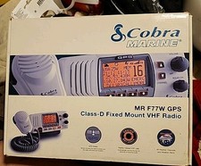 RADIO VHF COBRA MARINE MR F77W