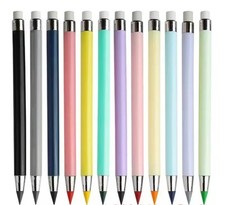 Set 12 Matite Infinite Grafhite Senza Inchiostro Con Gomma Matite Eterne