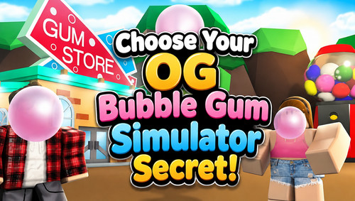 Bubble gum simulator pets - og,