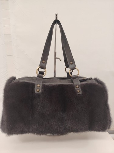 Borsa bauletto visone - borsa,