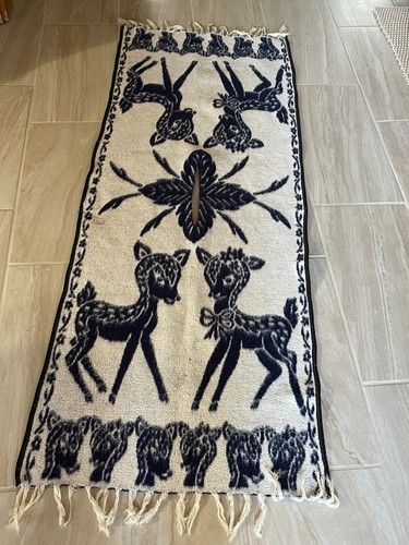Poncho reversibile vintage