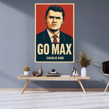 GO MAX - Poster grafico audace