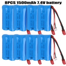 8x 7,4V 1500mAh Li-Ion