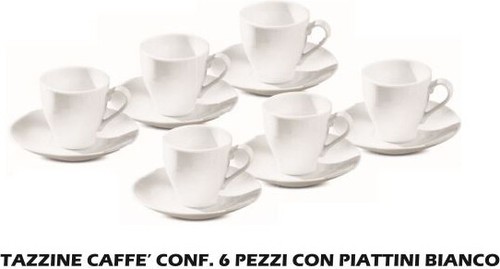 Tazzine caffe pezzi con - tazzine,