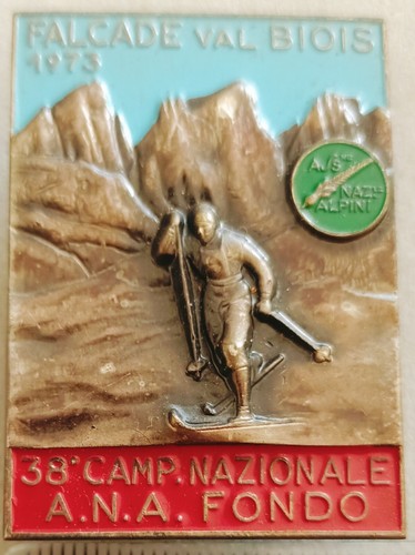 Distintivo alpini falcade val - falcade-,