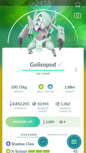 Pokémon trade golisopod - pokémon,