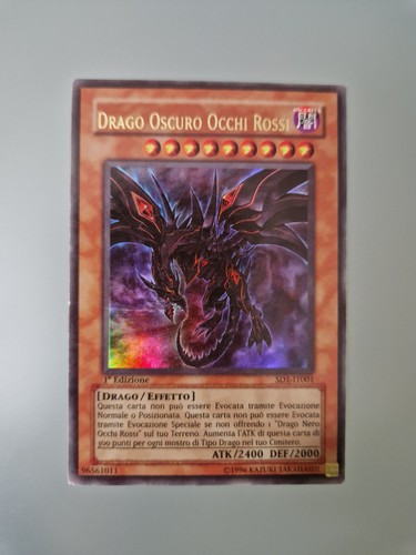 Carta drago oscuro - drago,