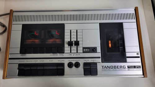 Cassette deck vintage - cassette, tandberg