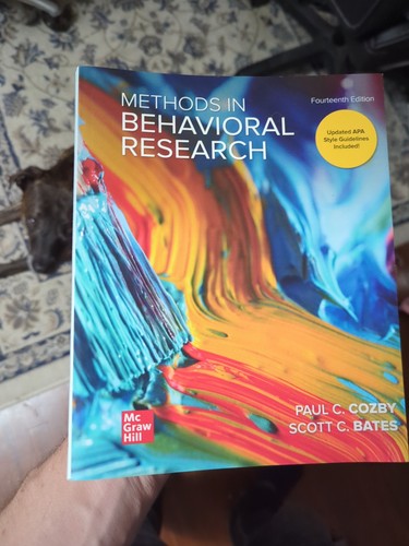Methods behavioral research - behavioral,